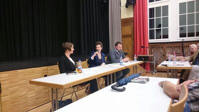 v.l.n.r.: Nina Schadt, Sandra Latzke & Frederick Cordes